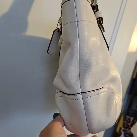 Coach Cream Soho Hampton Shoulder Bag